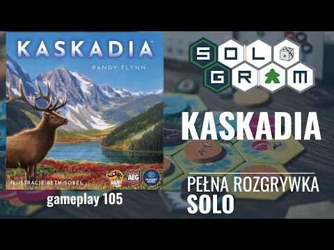 Kaskadia | pełna rozgrywka solo | zasady gry | gameplay 105