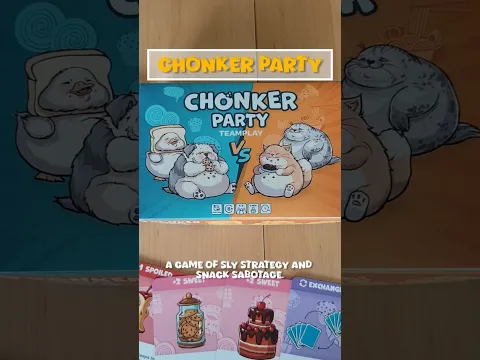 Get your Chonker Party Team Play gift now on Gamefound! @chonkergames