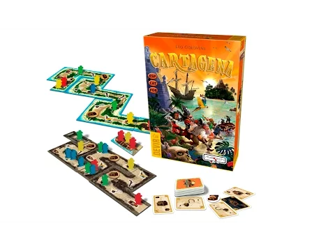 Cartagena - Español - Reseña Juego de mesa - Preparación y cómo se juega