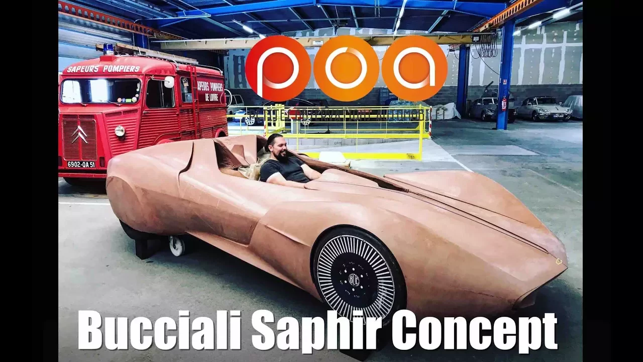 Hommage à Bucciali : Saphir concept, la voiture qui chante