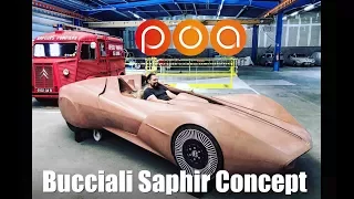Hommage à Bucciali : Saphir concept, la voiture qui chante