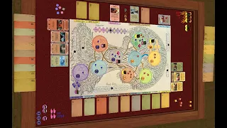 ''The Fate of 9 Worlds'' boardgame prototipe Playthrough ft. GrandHamster
