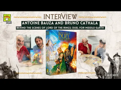 ️ Antoine Bauza & Bruno Cathala - Behind the Scenes of Duel for Middle-earth! ‍️