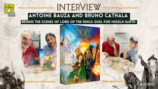 ️ Antoine Bauza & Bruno Cathala - Behind the Scenes of Duel for Middle-earth! ️