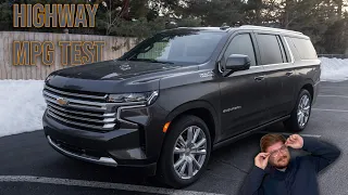 2021 3-Liter Diesel Suburban Highway MPG Test Blows Away Our Expectations!