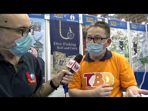 The Three Little Wolves game overview at Spiel 2022