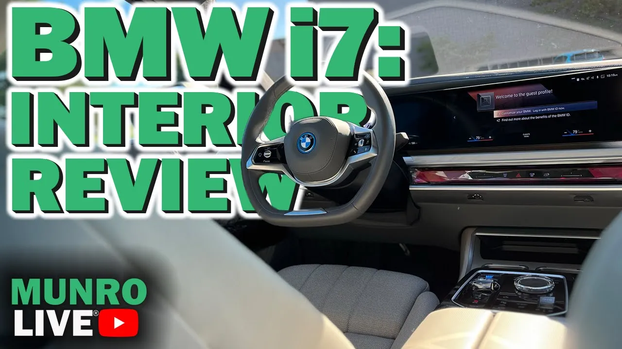 "Crystal"-Clear Luxury... But at What Cost? BMW i7 Interior Review
