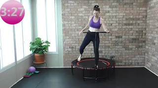 Day 7 preview: 5-Minute Rebounding Stretch beginner rebounding workout