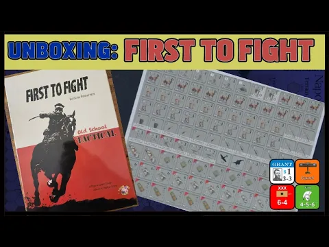 First to Fight Unboxing
