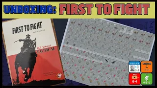 First to Fight Unboxing