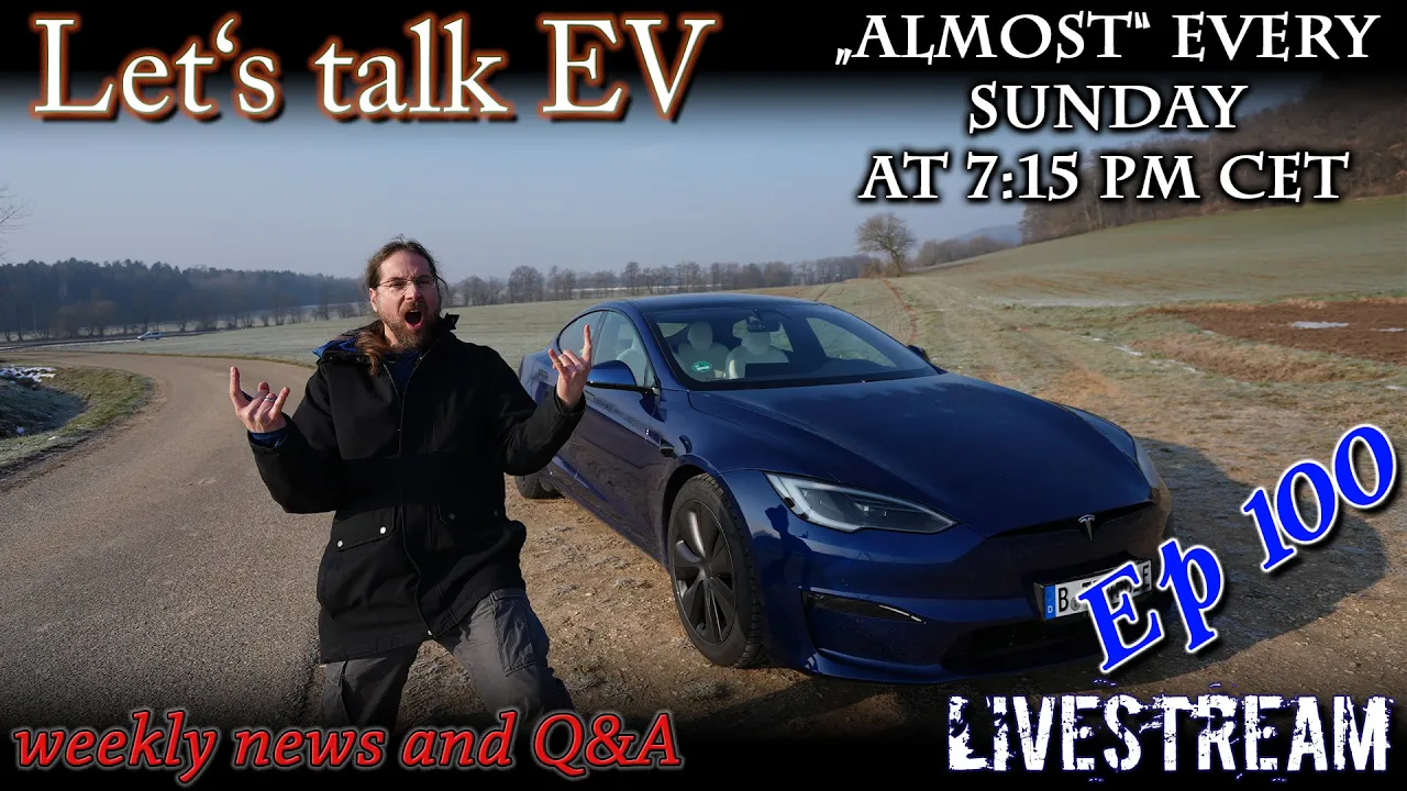 (live) Let's talk EV - Episode 100 - How was my Tesla Model S Plaid Test Drive