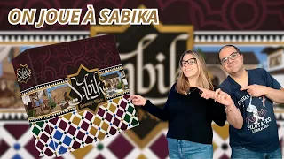 { Règles Et Partie } ON JOUE À SABIKA | Jeu De Société | Ludonova