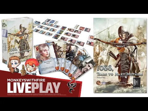 1066, TEARS TO MANY MOTHERS - HALL OR NOTHING PRODUCTIONS (PART 2) | BOARD GAME LIVE PLAY |