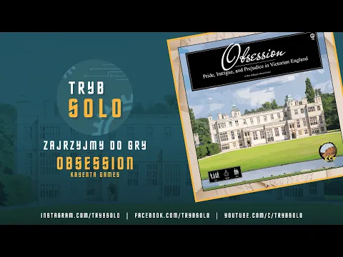 Obsession (Kayenta Games) | Zaglądam do środka i opowiadam jak się gra (unboxing)