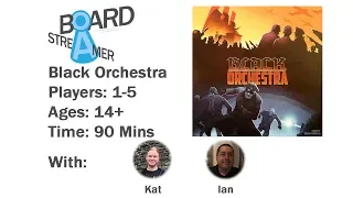 Black Orchestra Game Play - Streaming our first play