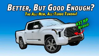Is "Good" Good Enough? | 2022 Toyota Tundra Review