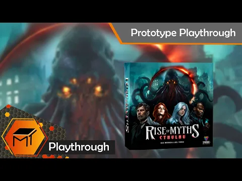 Rise of the Myths Cthulhu l Gamefound Prototype Playthogh