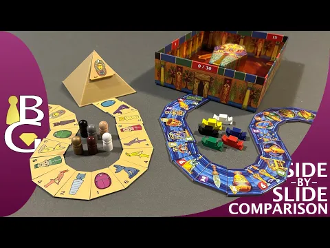 Tutankhamun — Side-by-Slide Board Game Comparison