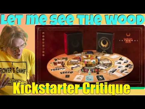 Veiled Fate: Tribunal - I wanna see that wood special edition! - Kickstarter Critique Review