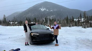 Need More Winter Range! Taking My Electric Audi Ski-Tron On A Snowy Colorado Mountain Trip