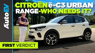 Citroën ë-C3 Urban Range: Budget EV Done Right?