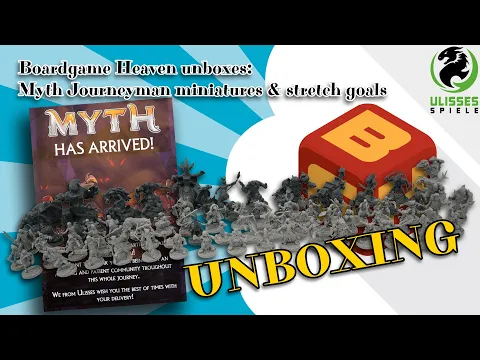 Boardgame Heaven Unboxing 207: Myth: Journeyman modules & stretch goals (Ulisses Spiele)