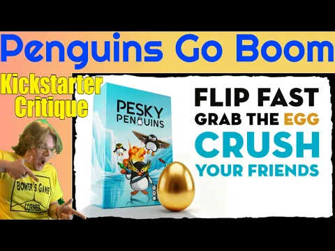 Pesky Penguins - Fiver Order! - Kickstarter Critique Review