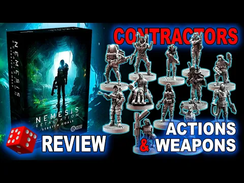 Nemesis: Retaliation - ALL CONTRACTORS - REVIEW | Stretch Goals EXPANSION