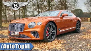 2019 Bentley Continental GT W12 Review by AutoTopNL (English Subtitles)