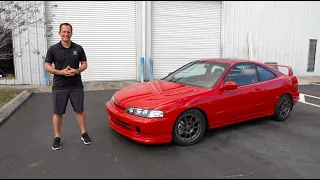 Is this 2001 Acura Integra GS-R a BETTER  performer than a 2020 Honda Civic Type R?