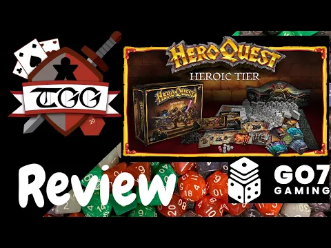 Go 7 Gaming Insert for HeroQuest Board Game Review