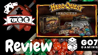 Go 7 Gaming Insert for HeroQuest Board Game Review