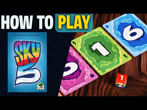 Sky 5 | How to Play | Learn to Play in 5 Minutes! | Collect The Treasure and... Don't BUST!