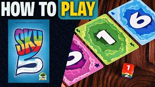 Sky 5 | How to Play | Learn to Play in 5 Minutes! | Collect The Treasure and... Don't BUST!