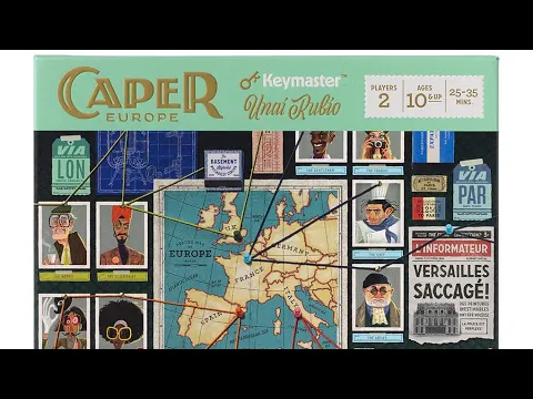Is Caper Europe The Best Two Player Game?