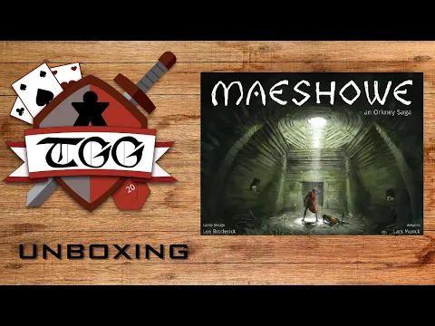 Maeshowe: an Orkney Saga Board Game Unboxing