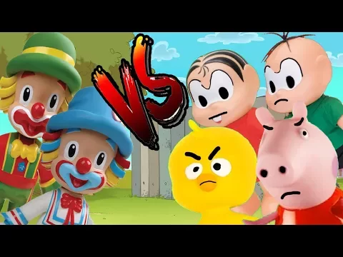 IRRITADOS? MÔNICA, CEBOLINHA, PINTINHO AMARELINHO, PEP PIG, PATATI E
PATATA