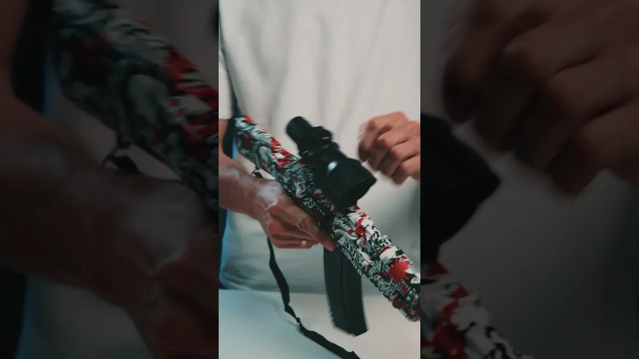 Детский Игрушечный Автомат Гель Бластер на Орбизах AK-47 RS99-25