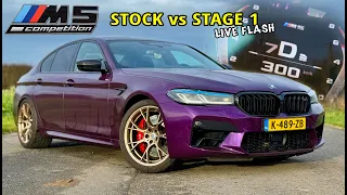 BMW M5 F90 Competition LCI // STAGE 1 vs STOCK // REVIEW on AUTOBAHN