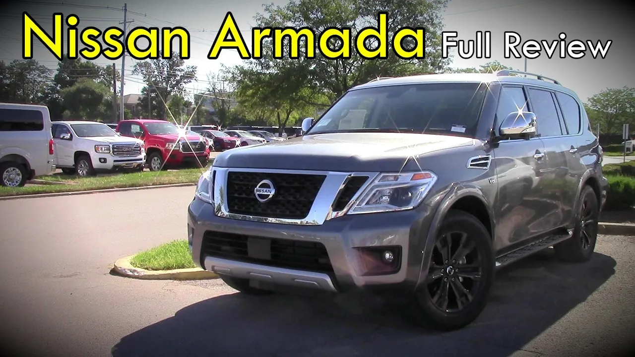 2017 Nissan Armada: Full Review | SV, SL & Platinum