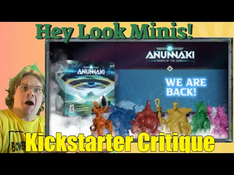 Anunnaki: Dawn of the Gods - Relaunched - Kickstarter Critique Review
