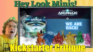 Anunnaki: Dawn of the Gods - Relaunched - Kickstarter Critique Review