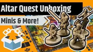 Altar Quest Unboxing - Blacklist Games
