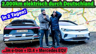 DIESEL Fahrer 2000km im ELEKTRO: "Pausen teils zum AUSRASTEN"