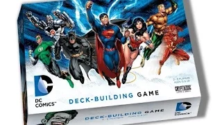 Unboxing: DC Deck Building Game