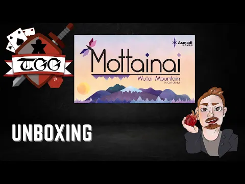 Mottainai: Wutai Mountain Board Game Unboxing