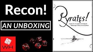 Recon! Pyrates! Golden Age of Piracy in the Caribbean (Solitaire)