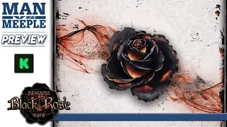 Black Rose Wars Preview by Man Vs Meeple (Ludus Magnus Studio)