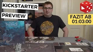 Aeon Trespass: Odyssey - Prelude - Kickstarter Überblick (Prototyp) - Umfassender Überblick