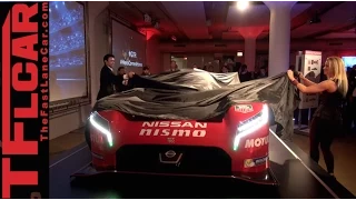 Watch the Nissan NISMO GT-R LM Racer unveiled before the Chicago Auto Show